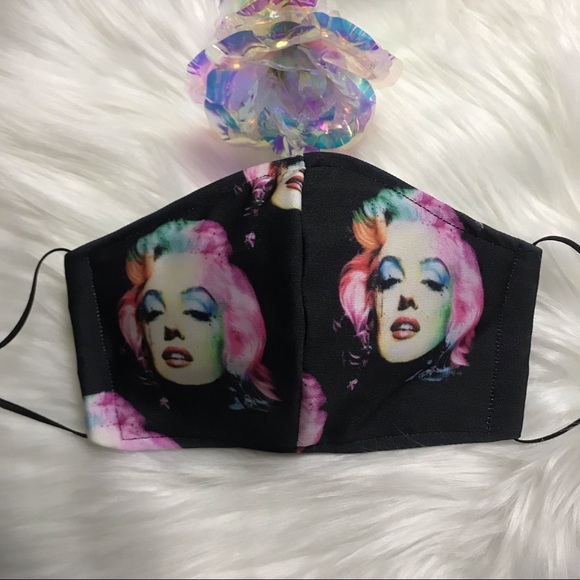 Handmade | Accessories | Marilyn Monroe Face Mask | Poshmark